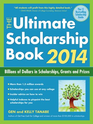 cover image of The Ultimate Scholarship Book 2014